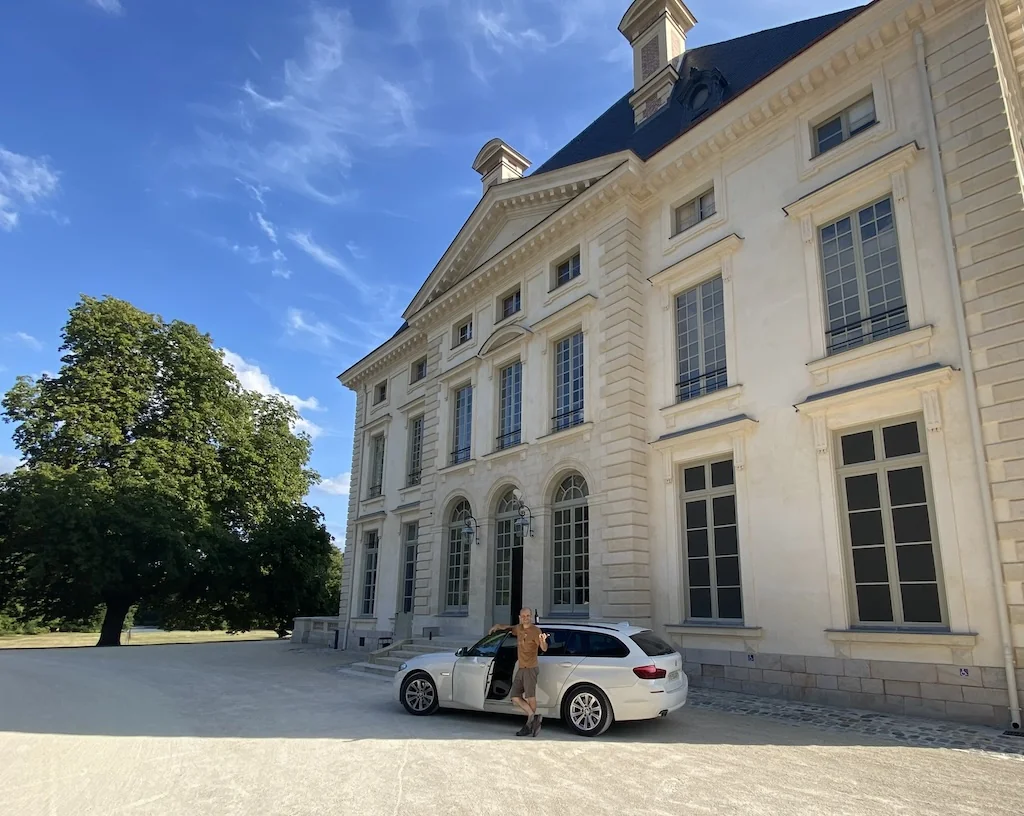 French château facade